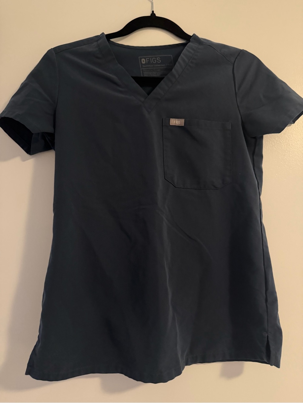 Women’s Figs Catarina Scrub Top in Dark Blue - Size XXS